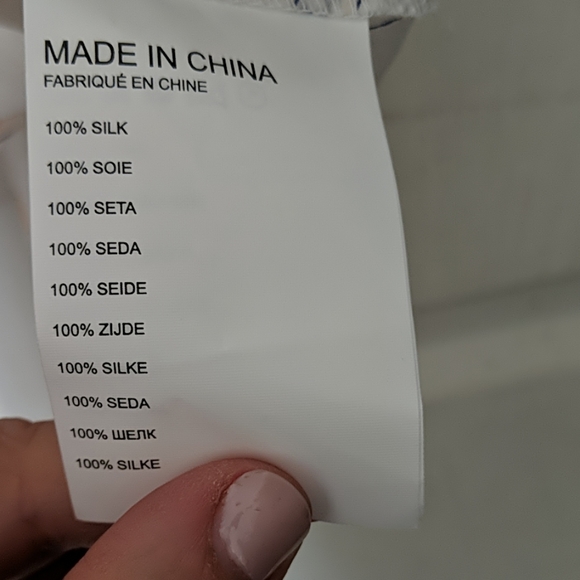 Sheer Club Monaco blouse size s - Picture 3 of 3